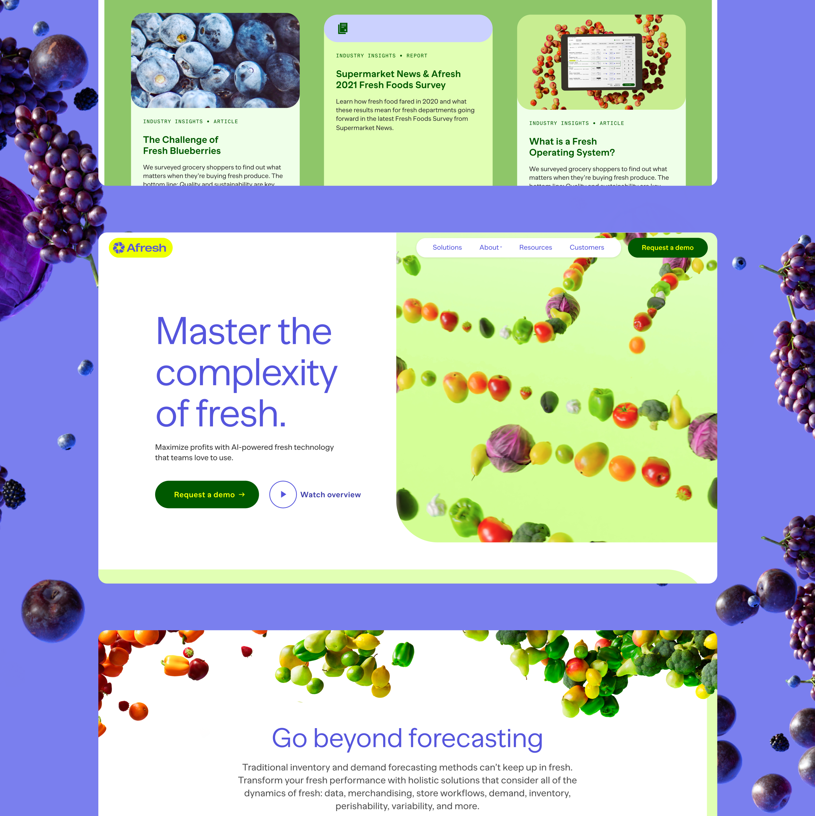 Afresh website